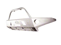 APEX Front Bumper with Center Hoop; Bare Aluminum (05-15 Tacoma)