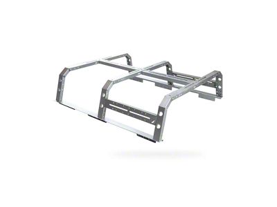 APEX Modular Pack Bed Rack; Bare Steel (05-23 Tacoma)