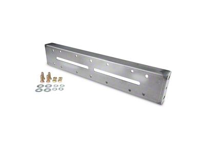 APEX Modular Pack Rack Accessory Bar; Bare Steel (05-23 Tacoma)