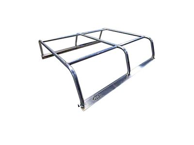 APEX Pack Bed Rack Kit; 17-1/4-Inch High; Bare Steel (05-15 Tacoma)