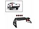 Atlas Roll Bar with 7-Inch Red Round LED Lights; Black (15-23 Tacoma)