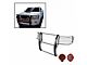 Grille Guard with 7-Inch Red Round LED Lights; Stainless Steel (05-15 Tacoma)