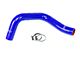 HPS Silicone Lower Radiator Coolant Hose Kit; Blue (05-15 4.0L Tacoma w/ Supercharger)