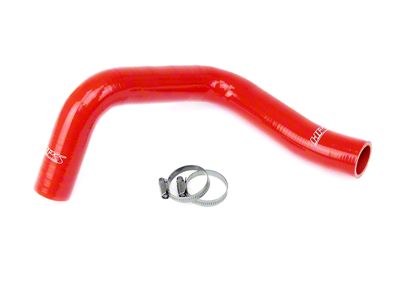 HPS Silicone Lower Radiator Coolant Hose Kit; Red (05-15 4.0L Tacoma w/ Supercharger)