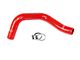 HPS Silicone Lower Radiator Coolant Hose Kit; Red (05-15 4.0L Tacoma w/ Supercharger)