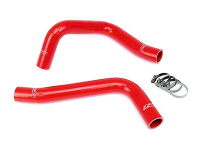 HPS Silicone Radiator Coolant Hose Kit; Red (05-15 4.0L Tacoma w/ Supercharger)