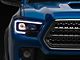Switchback Sequential LED Bar Projector Headlights; Gloss Black Housing; Smoked Lens (16-23 Tacoma w/ Factory Halogen Headlights)