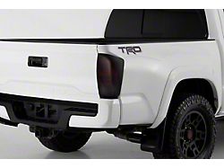 Tail Light Covers; Carbon Fiber Look (16-23 Tacoma)