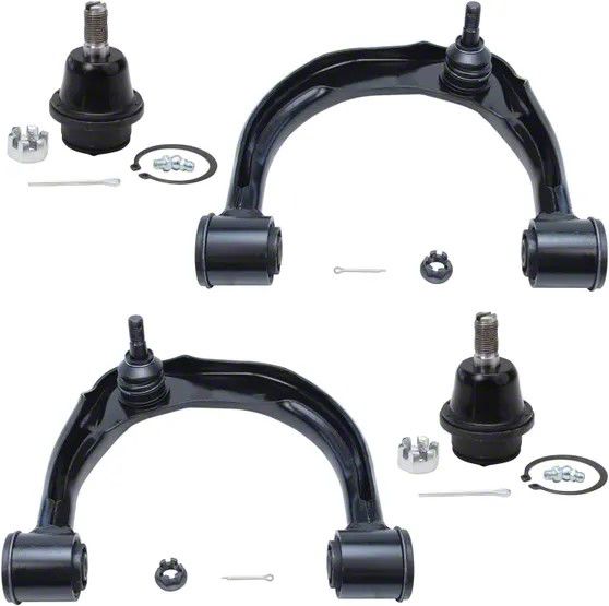Front Upper Control Arms with Lower Ball Joints (0523 6Lug Free Shipping