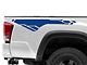 SEC10 Rear Bed Graphic; Blue (05-23 Tacoma)