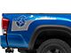 SEC10 Rear Bed Compass Decal; Silver (05-23 Tacoma)