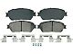 Ceramic Brake Pads; Front Pair (05-15 2WD Tacoma, Excluding Pre Runner)