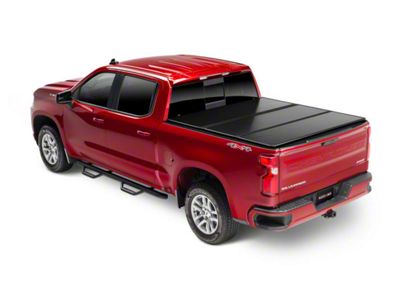 Rugged Liner E-Series Hard Folding Truck Bed Cover (16-23 Tacoma w/ 5-Foot Bed & Deck Rail System)