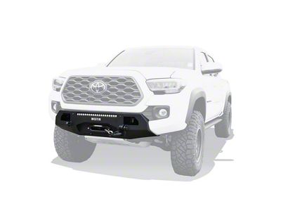 Store Brand Pro-Series Mid Width Front Bumper; Textured Black (16-23 Tacoma)