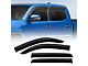 Ventvisor Side Window Deflectors; Front and Rear (16-23 Tacoma Double Cab)