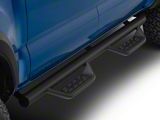 Barricade Tubular Drop Steps; Fine Textured Black (05-23 Tacoma Double Cab)