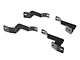 RedRock 4-Inch Oval Straight End Side Step Bars; Stainless Steel (05-23 Tacoma Access Cab)