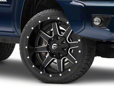 Fuel Wheels Maverick Matte Black Milled 6-Lug Wheel; 22x10; 10mm Offset (05-15 Tacoma)