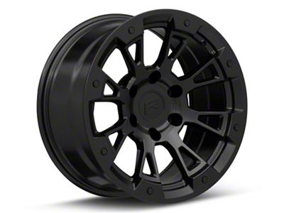 Rovos Wheels Karoo Satin Black 6-Lug Wheel; 17x8.5; 0mm Offset (2024 Tacoma)
