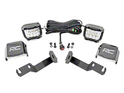 Rough Country 3-Inch Osram Wide Angle Series LED Ditch Light Kit (05-15 Tacoma)