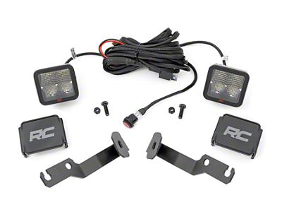 Rough Country Spectrum Series LED Ditch Light Kit; Spot Beam (05-15 Tacoma)