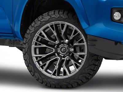 Fuel Wheels Rebar Matte Gunmetal 6-Lug Wheel; 20x9; 1mm Offset (16-23 Tacoma)