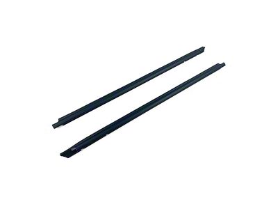 Front Outer Belt Weatherstrip Kit; Driver and Passenger Side (05-15 Tacoma Access Cab, Double Cab)