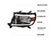 LED Bar Factory Style Headlights; Matte Black Housing; Clear Lens (05-11 Tacoma)