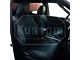 Kustom Interior Premium Artificial Leather Front and Rear Seat Covers; Black with Red Accent (16-23 Tacoma Double Cab)