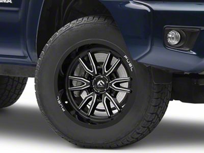 Fuel Wheels Clash Gloss Black Milled 6-Lug Wheel; 18x9; -12mm Offset (05-15 Tacoma)