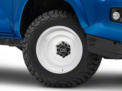 Black Rhino Solid Gloss White 6-Lug Wheel; 17x9.5; -12mm Offset (16-23 Tacoma)