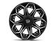 4Play 4P80R Brushed Black 6-Lug Wheel; 20x9; 0mm Offset (16-23 Tacoma)