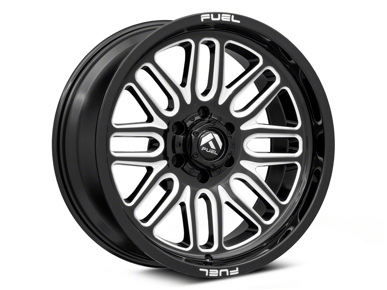 Fuel Wheels Tacoma Ignite Gloss Black Milled 6-Lug Wheel; 22x10; -18mm ...