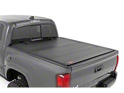 Rough Country Hard Tri-Fold Flip-Up Tonneau Cover (16-23 Tacoma w/ 6-Foot Bed)