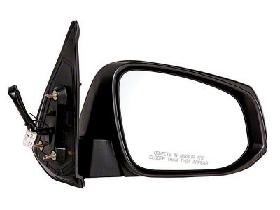 Replacement Powered Heated Side Door Mirror; Passenger Side (16-19 Tacoma)
