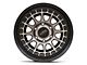 KMC Canyon Satin Black with Gray Tint 6-Lug Wheel; 17x8.5; 0mm Offset (05-15 Tacoma)