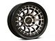 KMC Canyon Satin Black with Gray Tint 6-Lug Wheel; 17x8.5; 0mm Offset (05-15 Tacoma)