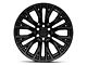 Fuel Wheels Rebar Blackout 6-Lug Wheel; 17x9; -12mm Offset (05-15 Tacoma)