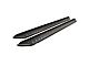 Outlaw Running Boards; Textured Black (05-24 Tacoma Double Cab)