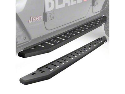 Go Rhino RB20 Running Boards; Protective Bedliner Coating (2024 Tacoma Double Cab)
