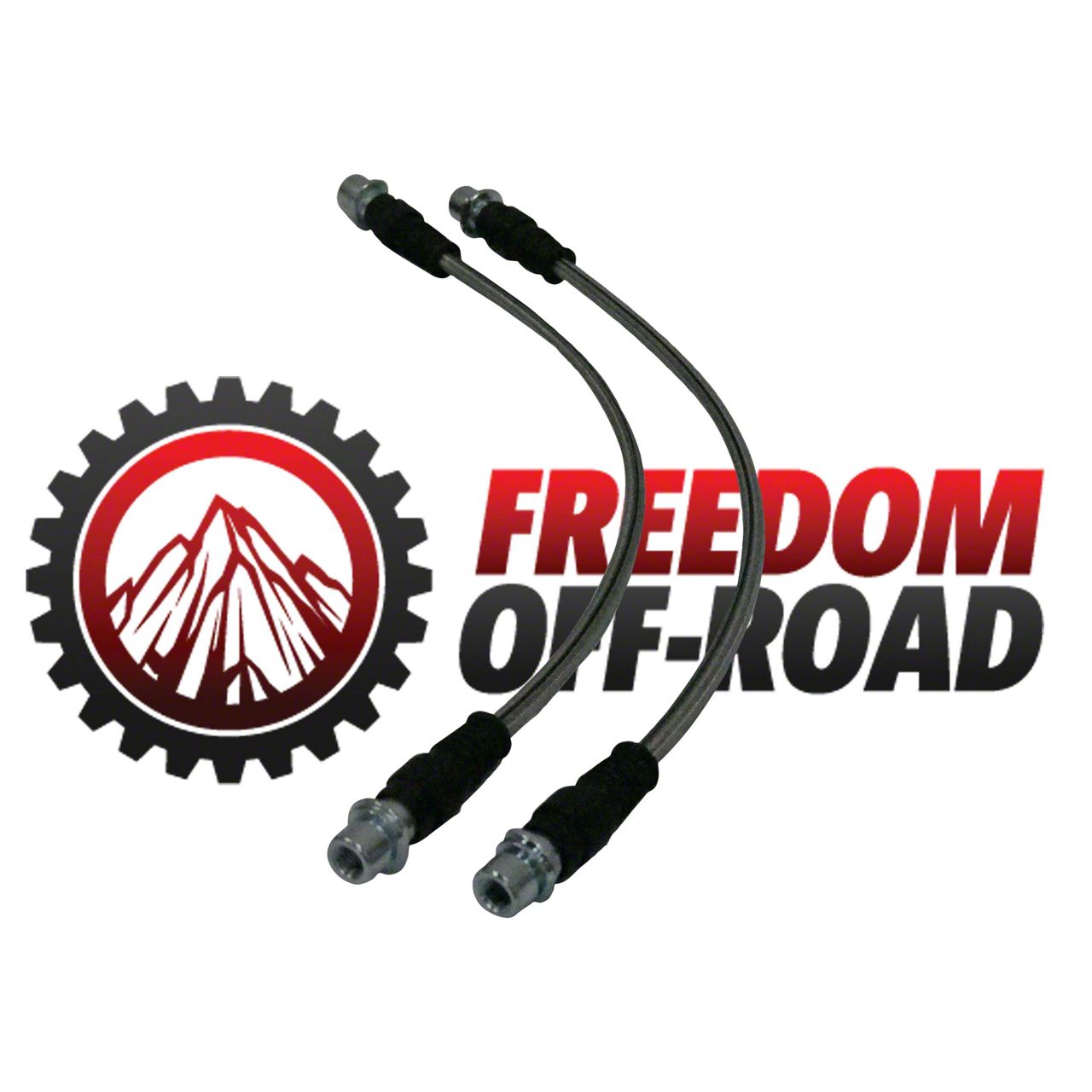 Freedom Offroad Tacoma Extended Front Brake Lines For Lifted 