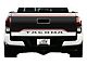 Topographic Map Tailgate Graphic; Black with Gloss Black Outline (16-23 Tacoma)