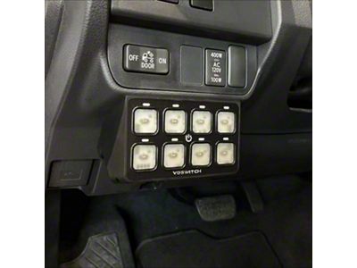 Voswitch 8-Gang Lower Dash Switch Panel (16-23 Tacoma)