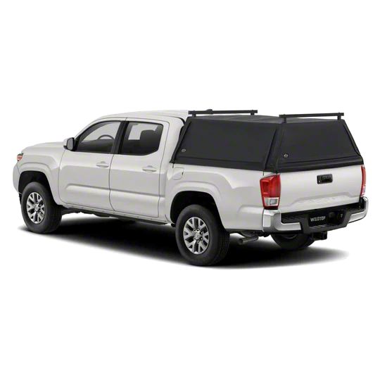 WildTop Tacoma Soft Truck Cap with Integrated Roof Rack WT11608T (16-23 ...