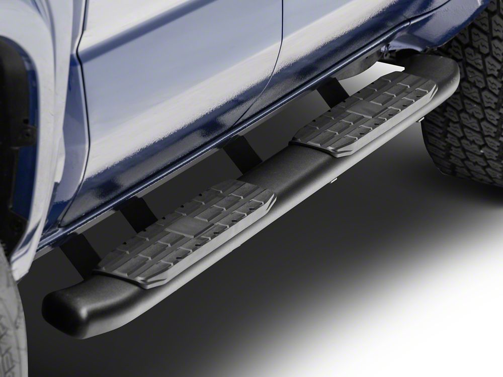 RedRock PNC Side Step Bars Black 2024 Tacoma Double Cab RedRock