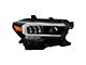 OE Style Full LED DRL Headlight; Black Housing; Clear Lens; Passenger Side (20-23 Tacoma, Excluding TRD Pro)