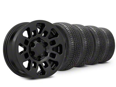 16x7 TRD Style Wheel & 32in West Lake All-Terrain SL369 Tire Package (16-23 Tacoma)