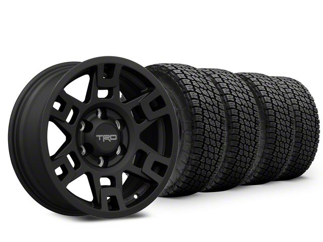 17x7 Toyota 4Runner Style Wheel & 32in NITTO All-Terrain Terra Grappler G2 Tire Package (16-23 Tacoma)