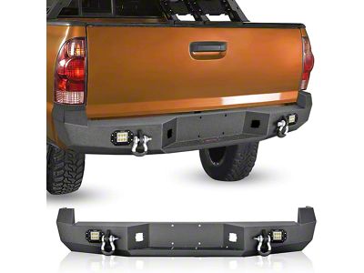 Nilight Full Width Rear Bumper with LED Lights (05-15 Tacoma)
