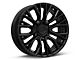 Fuel Wheels Rebar Blackout 6-Lug Wheel; 22x12; -44mm Offset (16-23 Tacoma)